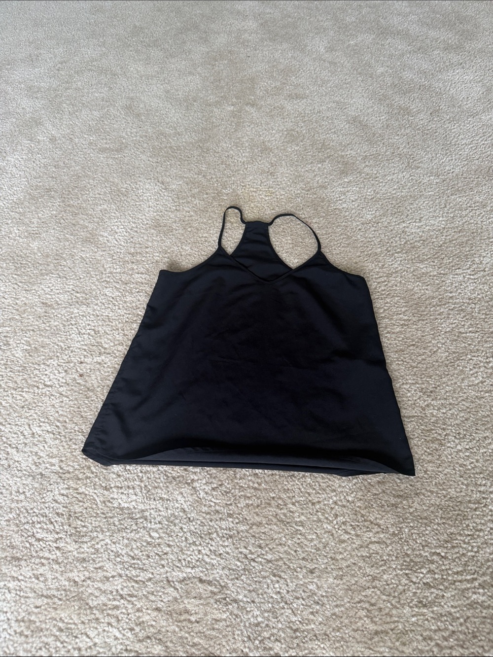 Black Women's Strappy Tank Top - Versatile Everyday Layer